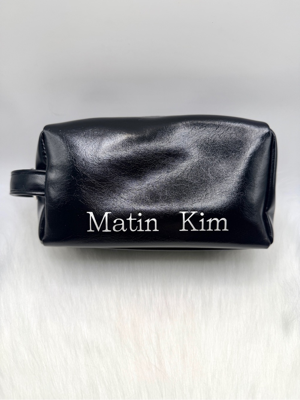 LANEIGE x MATIN KIM Black Makeup Cosmetic Pouch Bag Limited Edition NEW unisex